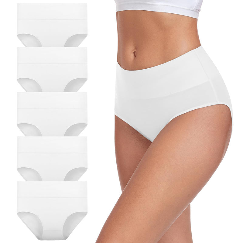 🎁 Achetez 1 et obtenez 5 paquets ✨ Culotte en coton taille haute pour les femmes