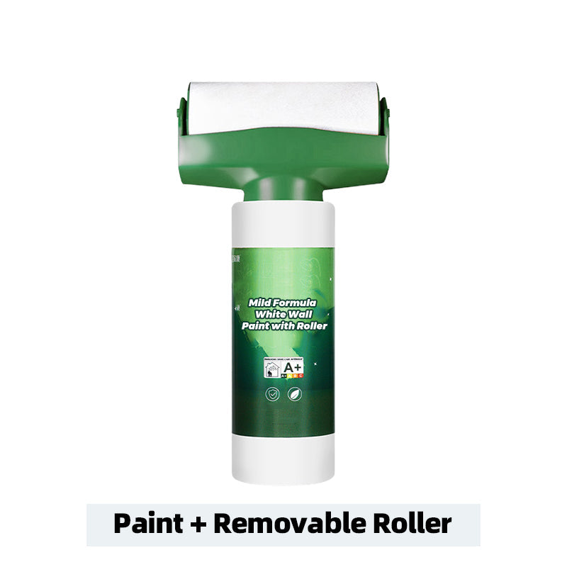 đVente chaude 50 % RĂDUCTIONâłFormule douce, peinture murale blanche avec rouleau