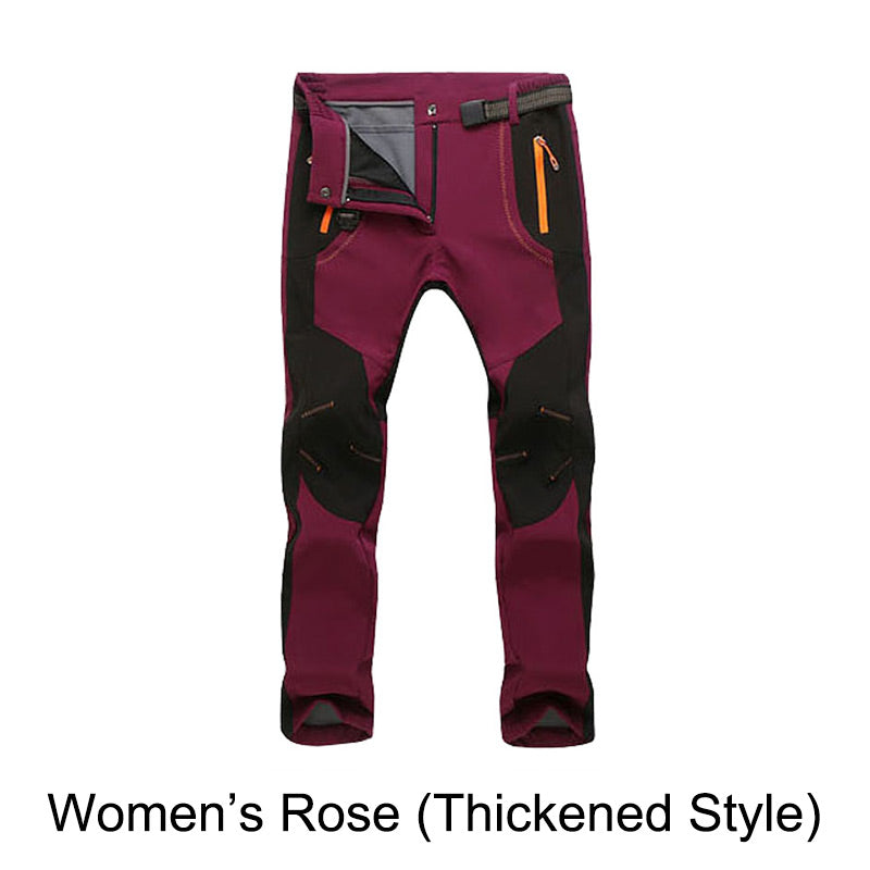👖 62% DE RÉDUCTION! ✨ Pantalon de Randonnée - Coupe-Vent, Imperméable et Chaud avec Taille Élastique pour Randonnée et Voyages 🏔️🌧️