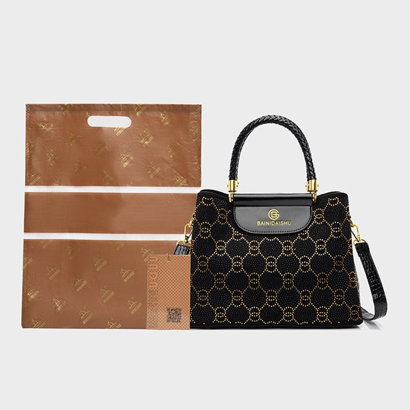 ⚡Vente flash - 49% de réduction🔥 + gratuit Versand✈️Luxuriöse Sac à main à 3 compartiments pour femme avec bandoulière