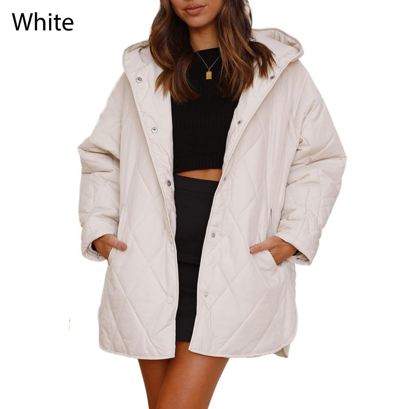 đ„Veste matelassĂ©e Ă capuche pour femmes, tendance hiver