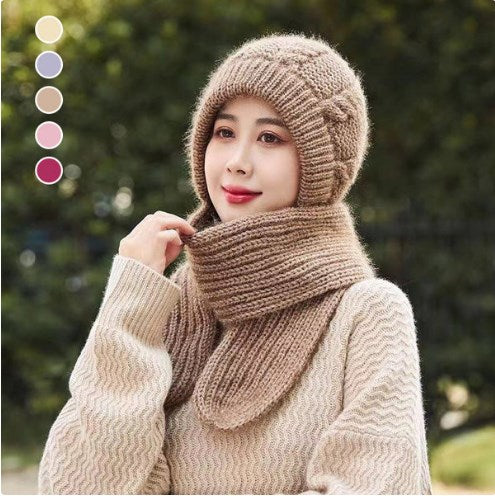 Foulard chaud épaissi une pièce pour femme