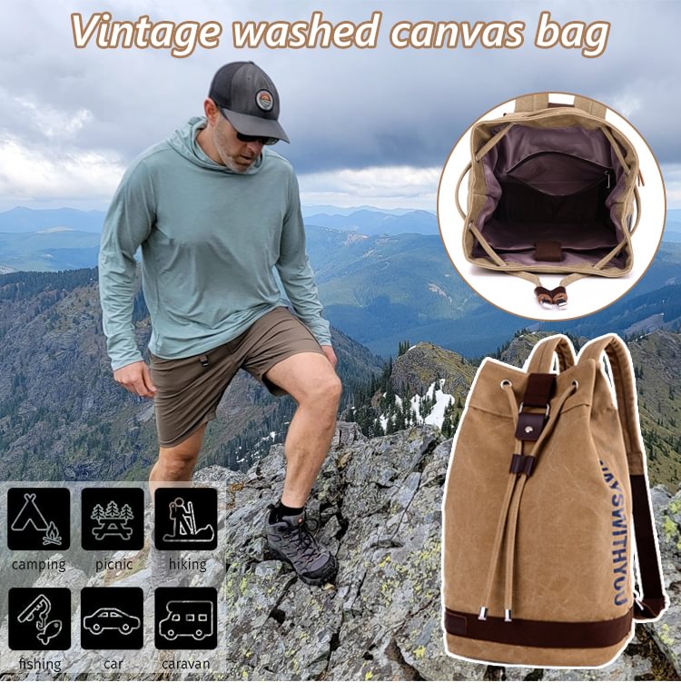 Sac à Dos à Cordon De Serrage De Grande Capacité - 🔥Livraison Gratuite