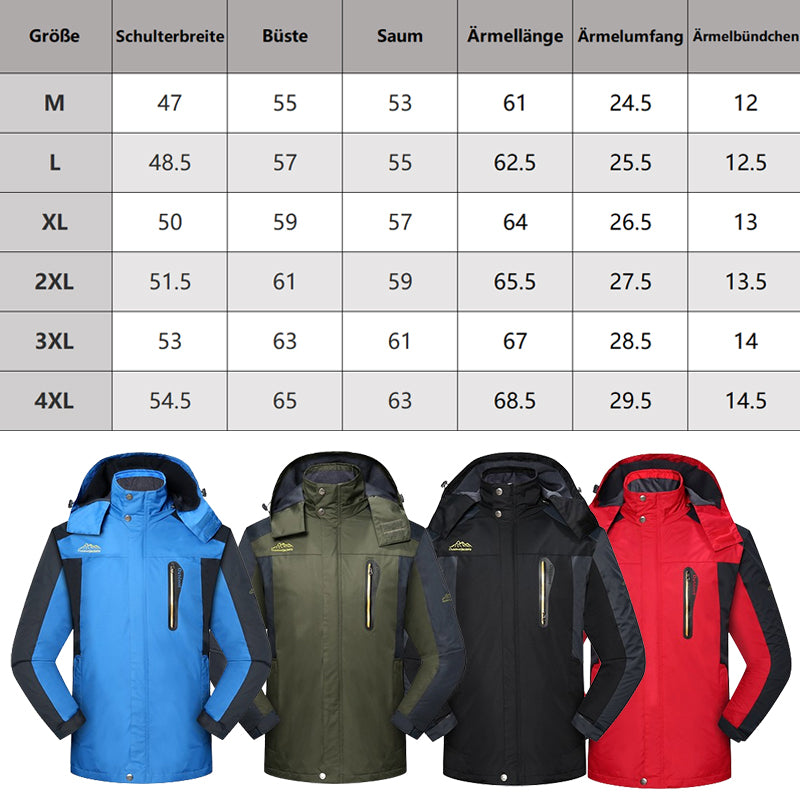 Vestes de randonnée outdoor imperméables et coupe-vent pour hommes