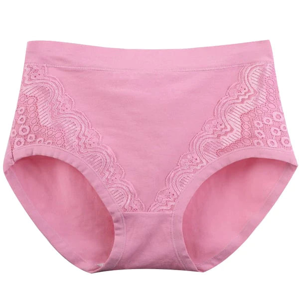 ⏰ Vente du Nouvel An - 50% de réduction  ✨  Culotte taille haute en coton anti-fuite Plus Size