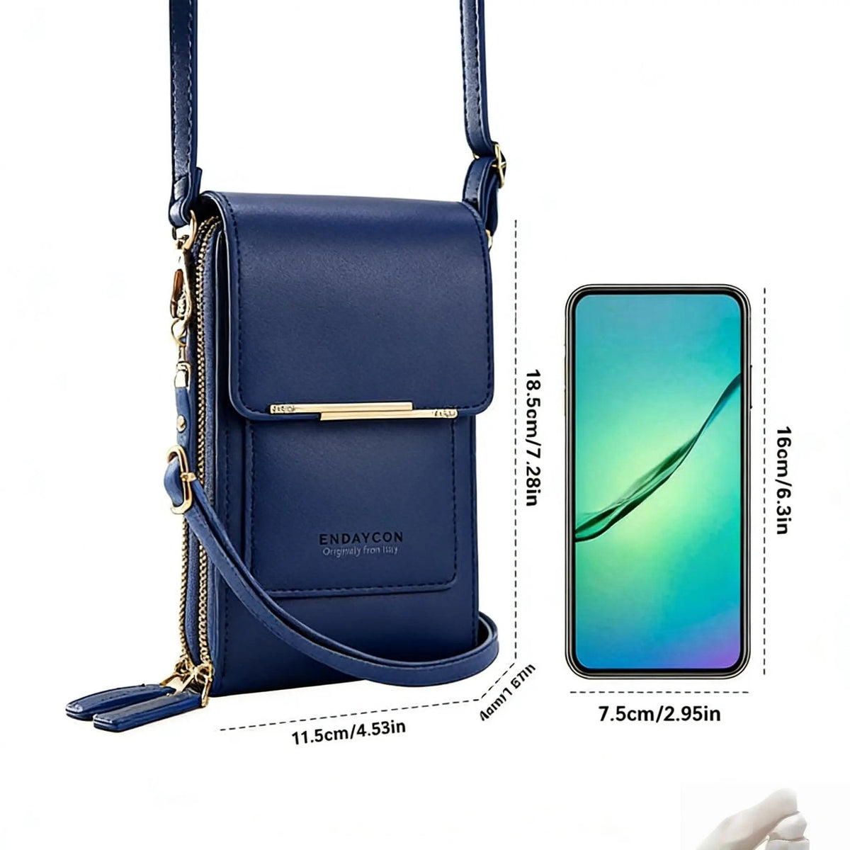 🛡️📱Pochette téléphone anti-vol RFID – Bloque le piratage sans contact, plusieurs fentes à cartes, pochette monnaie intégrée, flânez dans les marchés de Provence l’esprit tranquille 🛍️🔒
