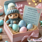 🎁 Fait main de haute qualité 🐇 Mini lapin super réaliste