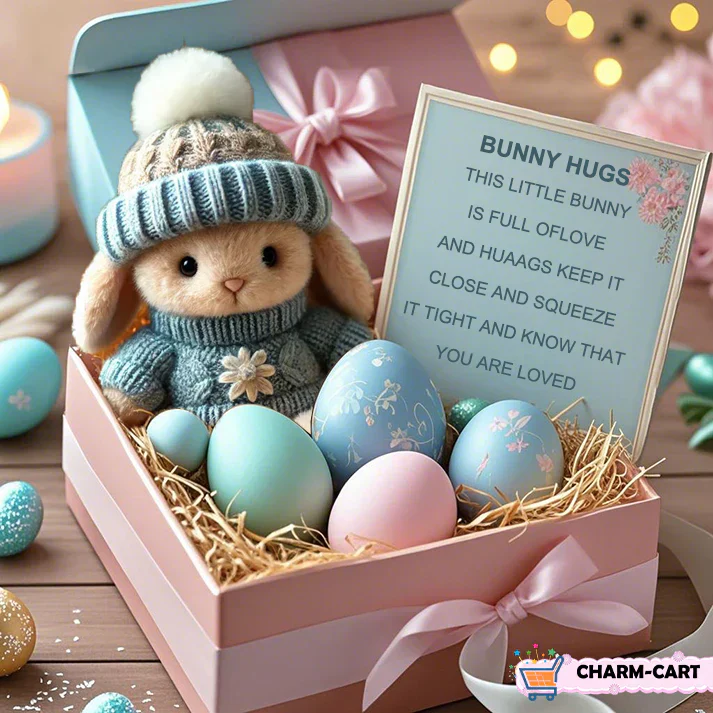 🎁 Fait main de haute qualité 🐇 Mini lapin super réaliste
