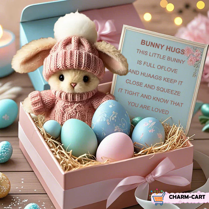 🎁 Fait main de haute qualité 🐇 Mini lapin super réaliste