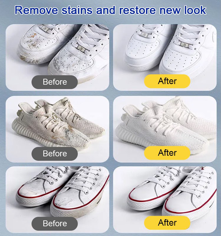Nettoyant pour chaussures blanc multifonctionnel✨