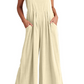 💝 Combinaison sans manches pour femmes avec jambes larges et poches