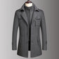Manteau business en tweed pour homme -Livraison gratuite