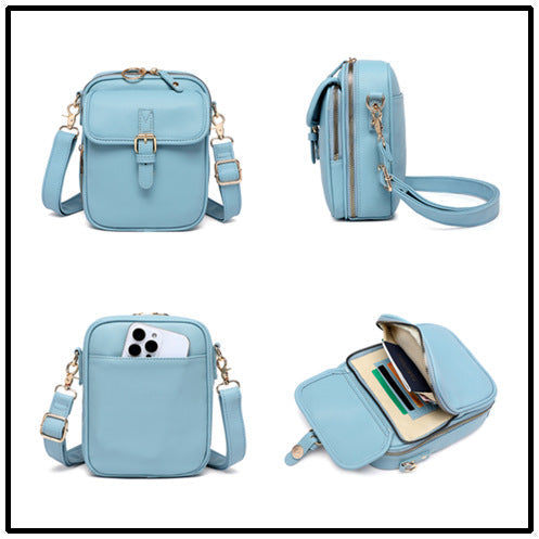 Sac messager vintage de grande capacité