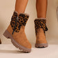 Bottes d'hiver en laine polaire pour femmes