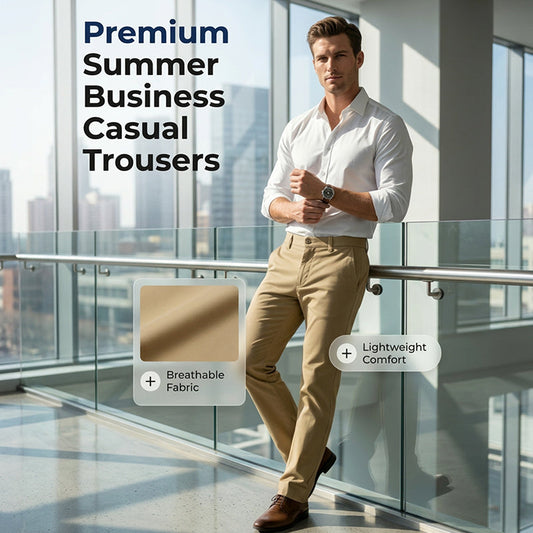 🌟Pantalon droit décontracté pour homme👖 Rehaussez votre image personnelle