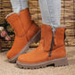 Bottes d'hiver en laine polaire pour femmes