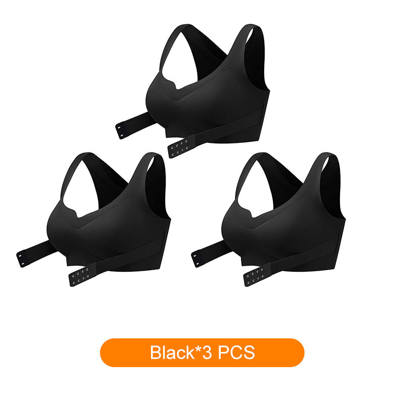 💕 Cozy Seamless Push Up Bra avec fermeture frontale pour femmes🎁