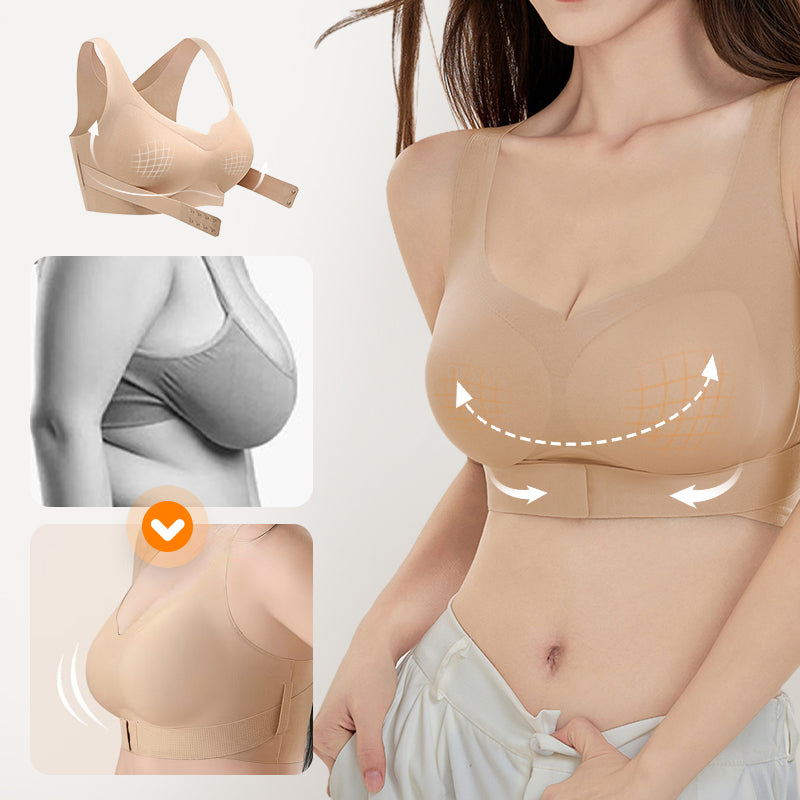 💕 Cozy Seamless Push Up Bra avec fermeture frontale pour femmes🎁