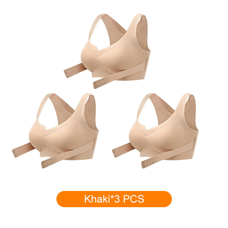 💕 Cozy Seamless Push Up Bra avec fermeture frontale pour femmes🎁