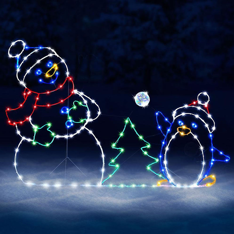 🎅🔥Offre de Noël - 49% DISCOUNT🎅🔥Playing animated snowball light