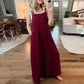 💝 Combinaison sans manches pour femmes avec jambes larges et poches
