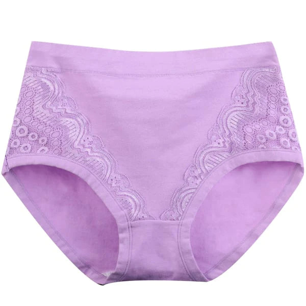 ⏰ Vente du Nouvel An - 50% de réduction  ✨  Culotte taille haute en coton anti-fuite Plus Size