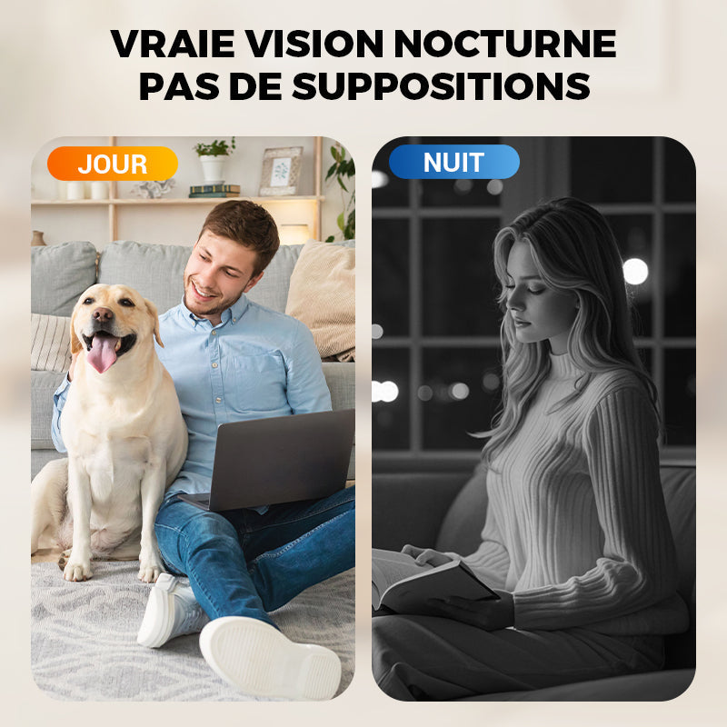 📢📢50% de réduction ! Mini caméra de surveillance HD intelligente – Vision nocturne, détection de mouvement & installation en 1 minute ! 🤩🌹