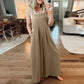 💝 Combinaison sans manches pour femmes avec jambes larges et poches