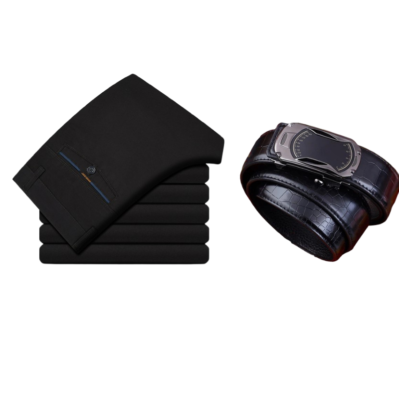 🌟Pantalon droit décontracté pour homme👖 Rehaussez votre image personnelle