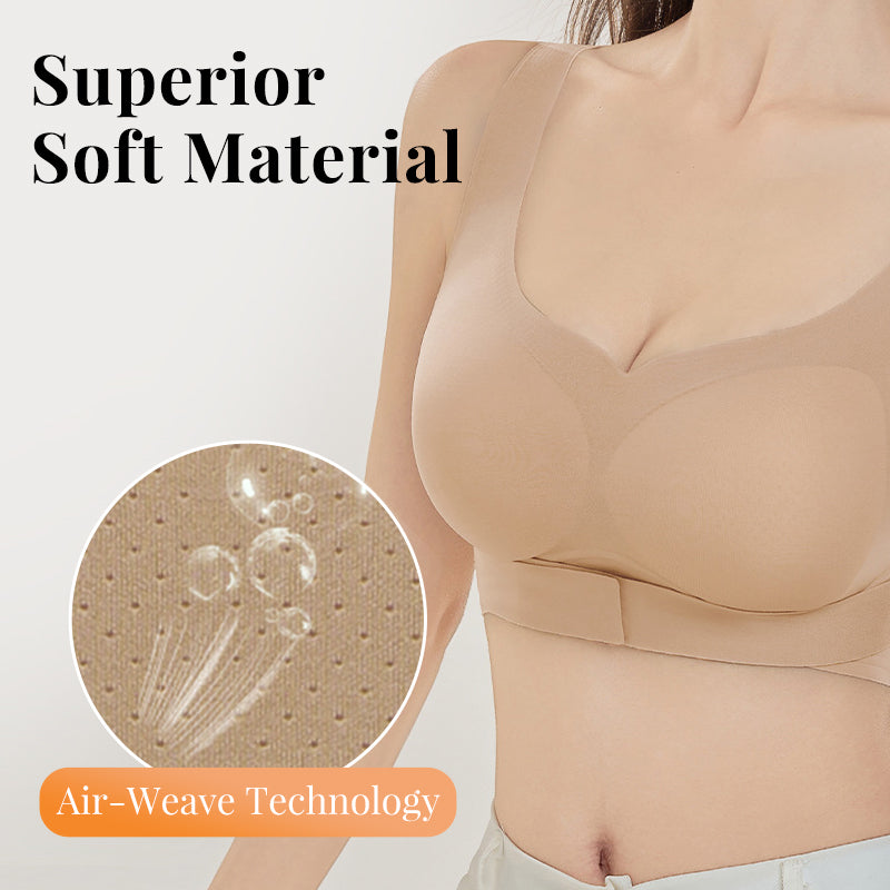 💕 Cozy Seamless Push Up Bra avec fermeture frontale pour femmes🎁