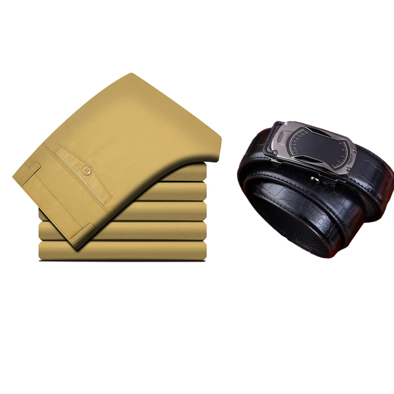 🌟Pantalon droit décontracté pour homme👖 Rehaussez votre image personnelle