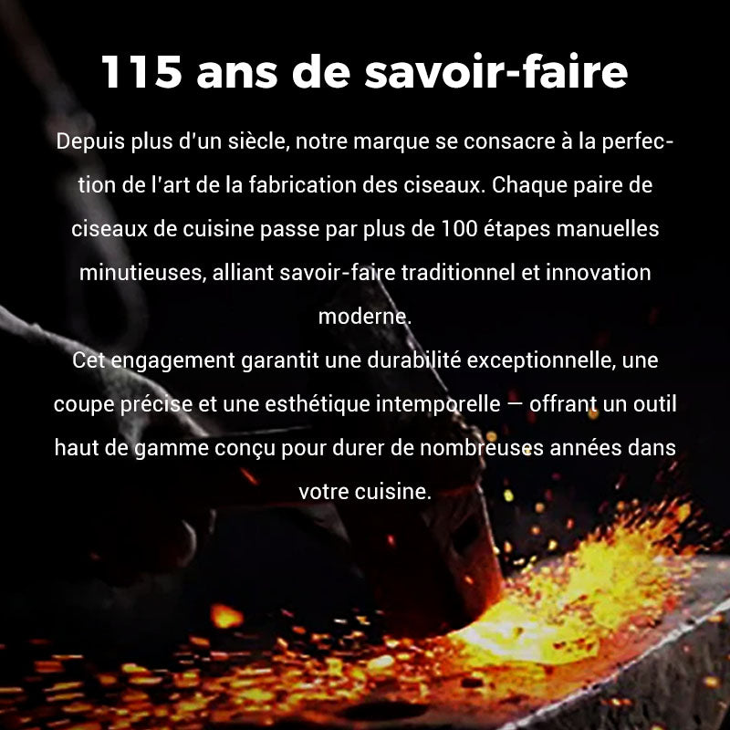 🔥Ciseaux de cuisine multifonctionnels et résistants