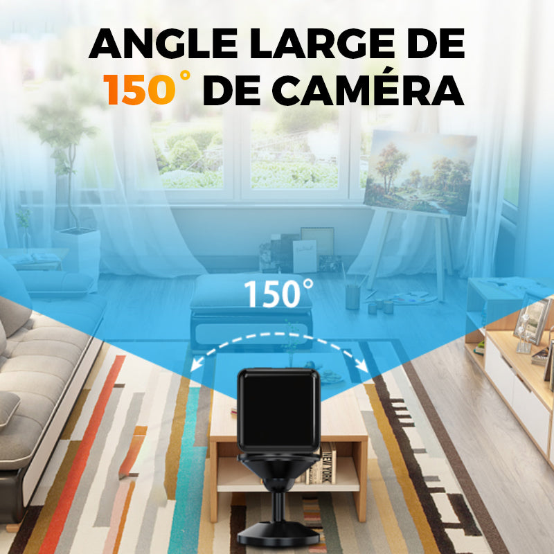 📢📢50% de réduction ! Mini caméra de surveillance HD intelligente – Vision nocturne, détection de mouvement & installation en 1 minute ! 🤩🌹