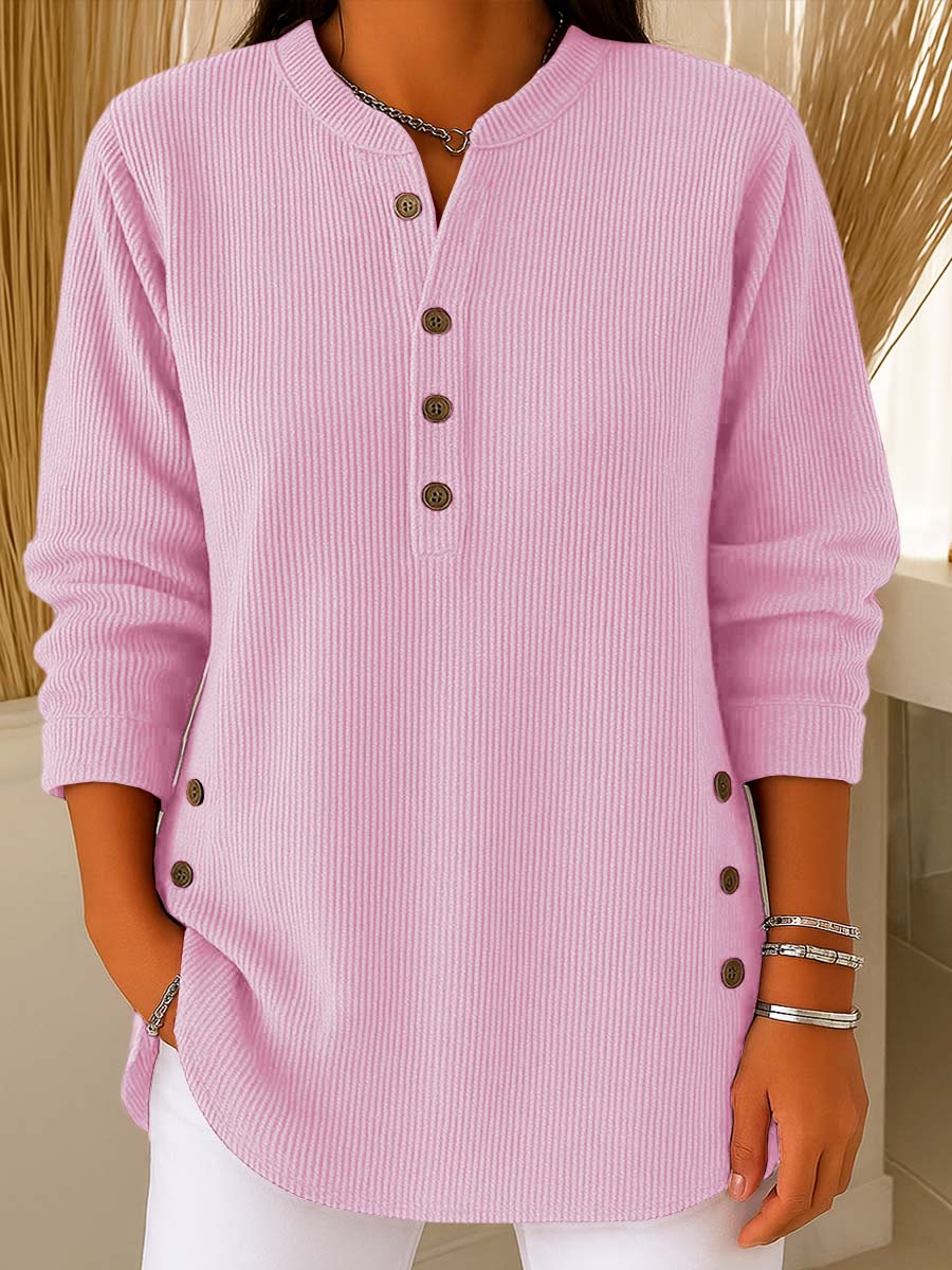 💃Dernier jour, 50 % de réduction⏰Pull à manches longues, tricoté lâche, en tissu uni, à col rond, pour femmes (achetez-en 2, livraison gratuite)