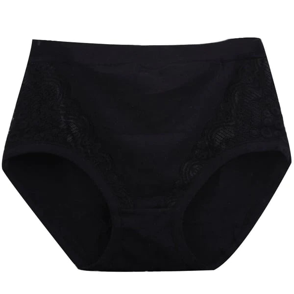 ⏰ Vente du Nouvel An - 50% de réduction  ✨  Culotte taille haute en coton anti-fuite Plus Size