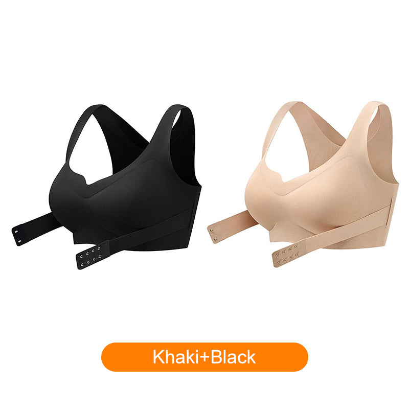 💕 Cozy Seamless Push Up Bra avec fermeture frontale pour femmes🎁