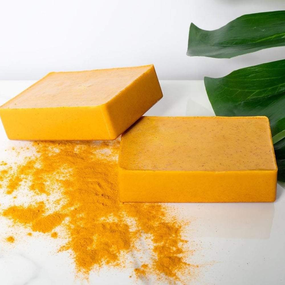 Savon Éclaircissant à l'Acide Kojique, au Curcuma et au Citron