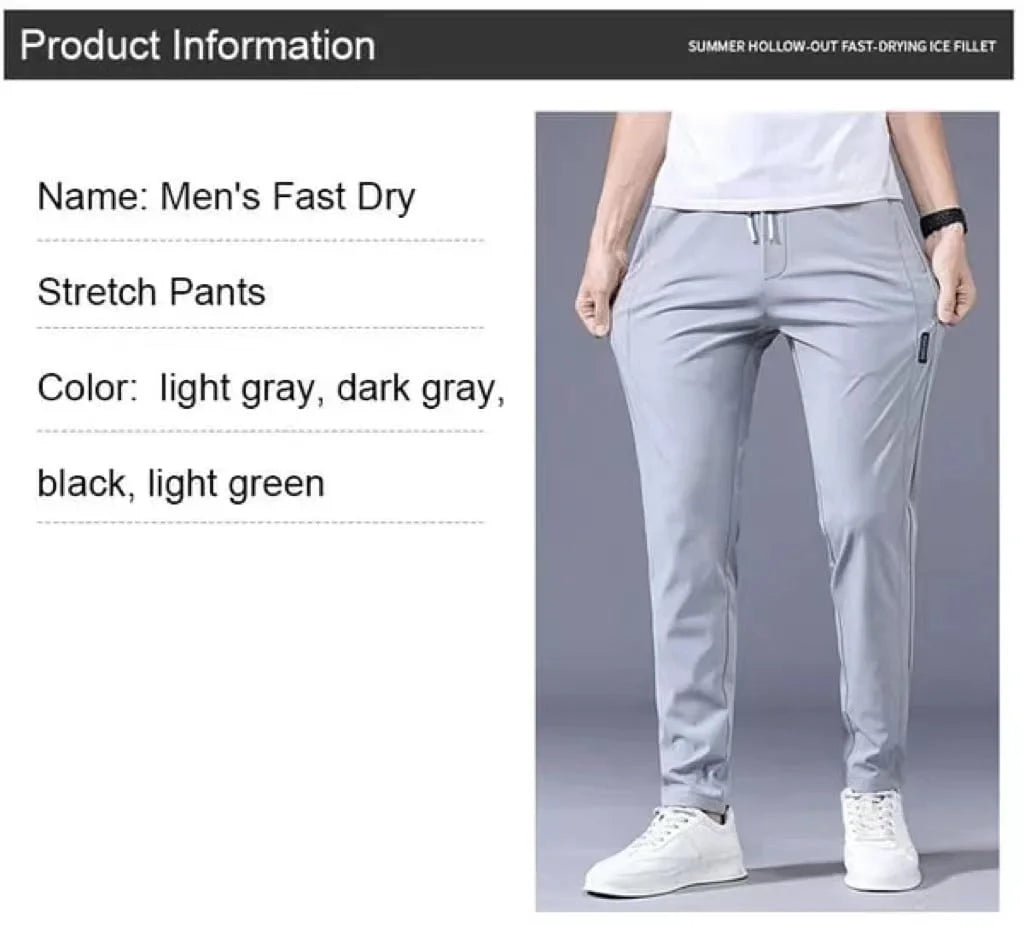 【2026 Nouveaux modèles 】Pantalon extensible unisexe à séchage rapide