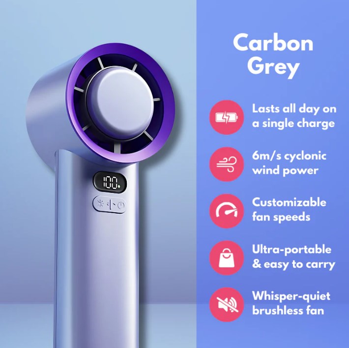 🔥 Ventilateur cyclonique portable