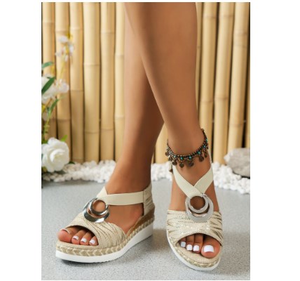 【Best-seller】Sandales orthopédiques confortables à talon compensé