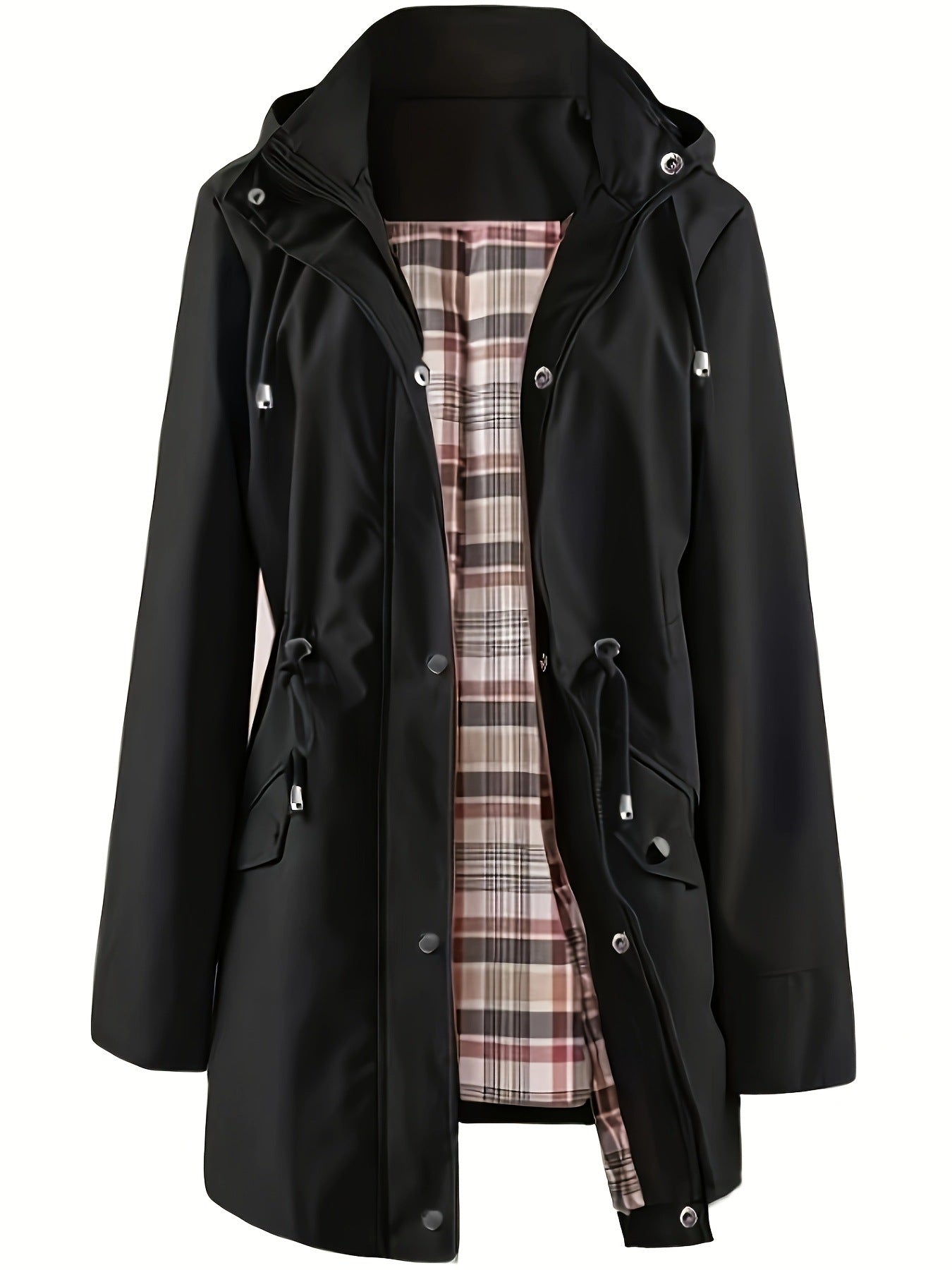 ⏳Promotion Éclair🧥Veste décontractée unie, imperméable et coupe-vent