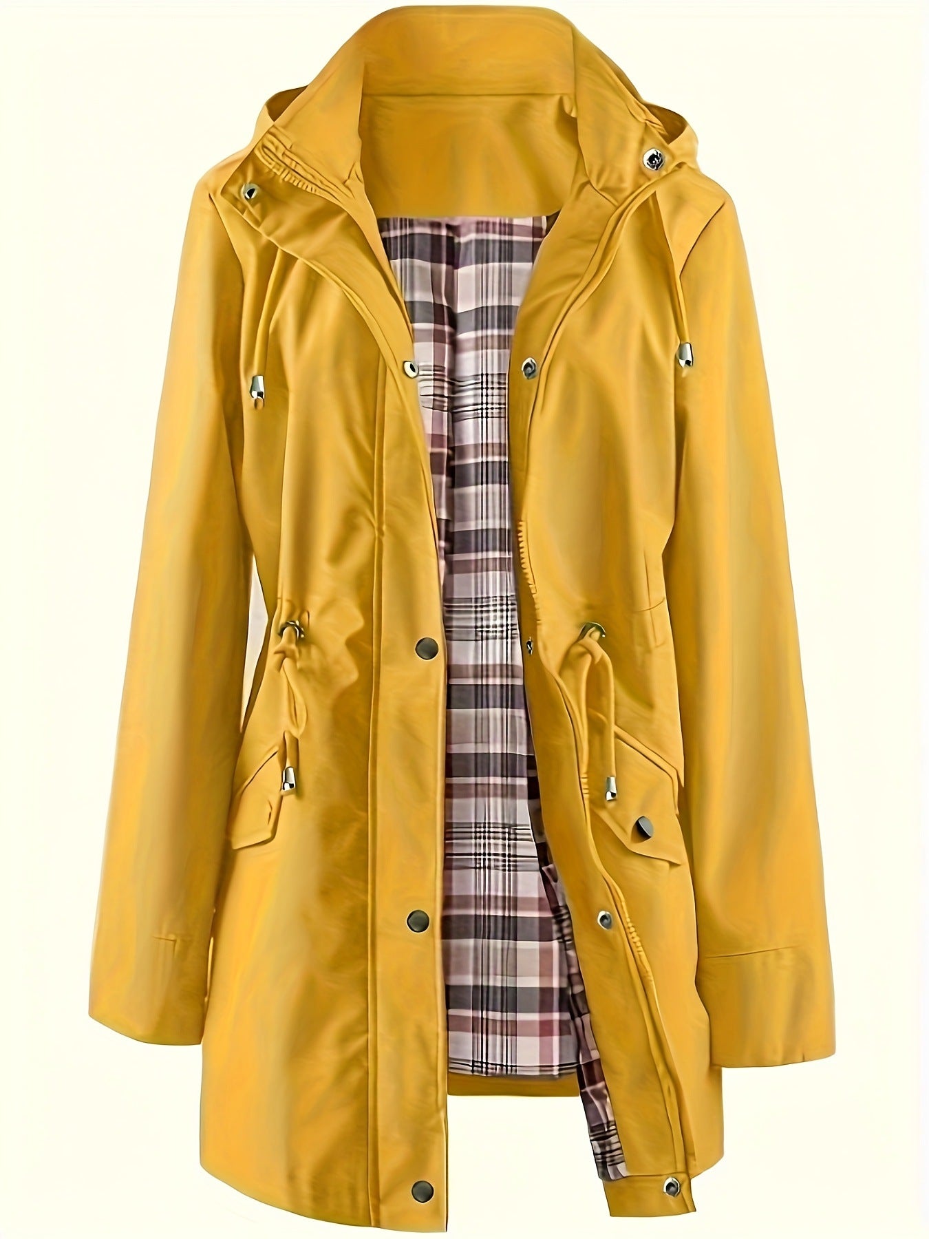 ⏳Promotion Éclair🧥Veste décontractée unie, imperméable et coupe-vent