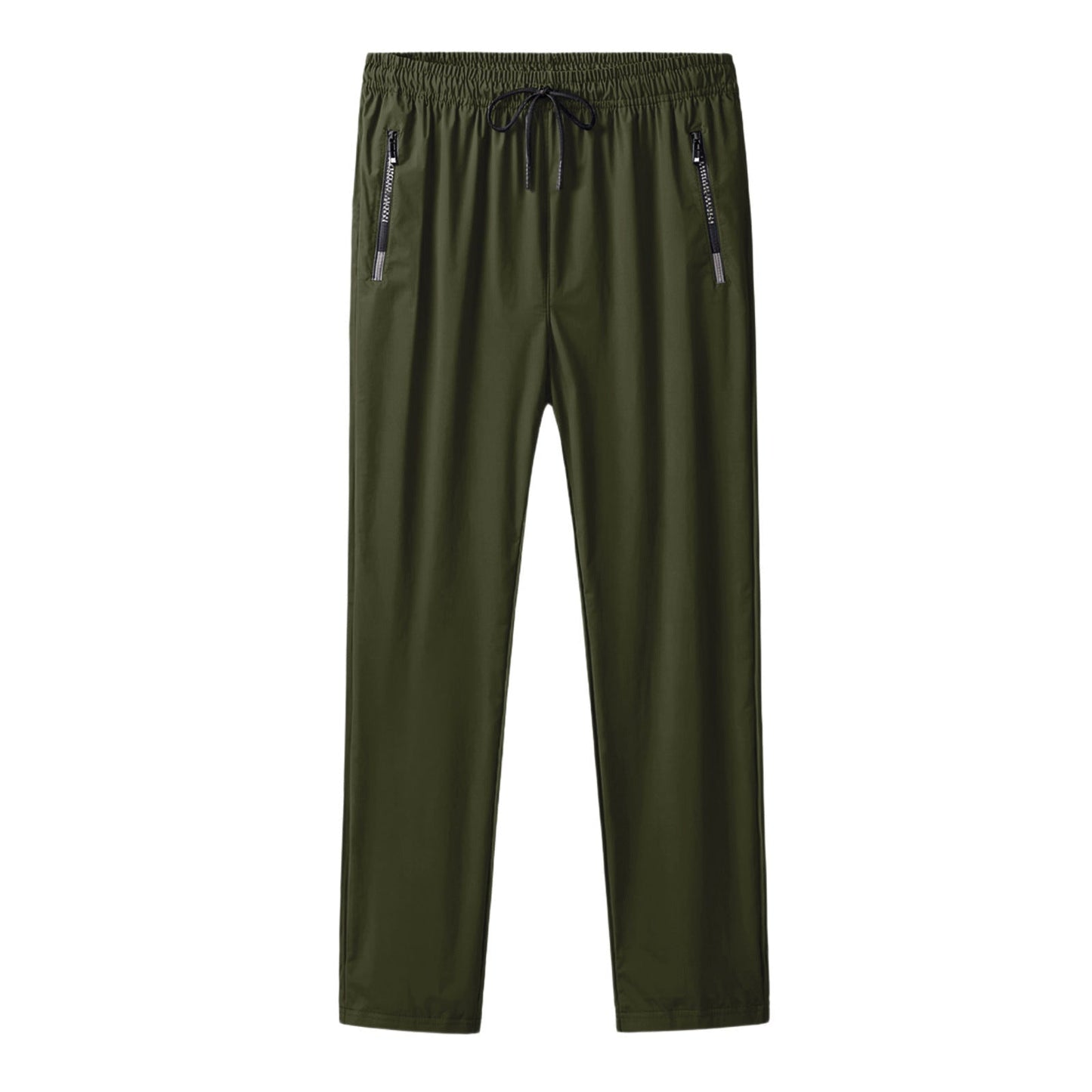 🔥Pantalon unisexe ultra extensible en soie glacée, confortable et décontracté