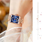 💎Fashion Square Ladies Rose Gold Diamond Watch