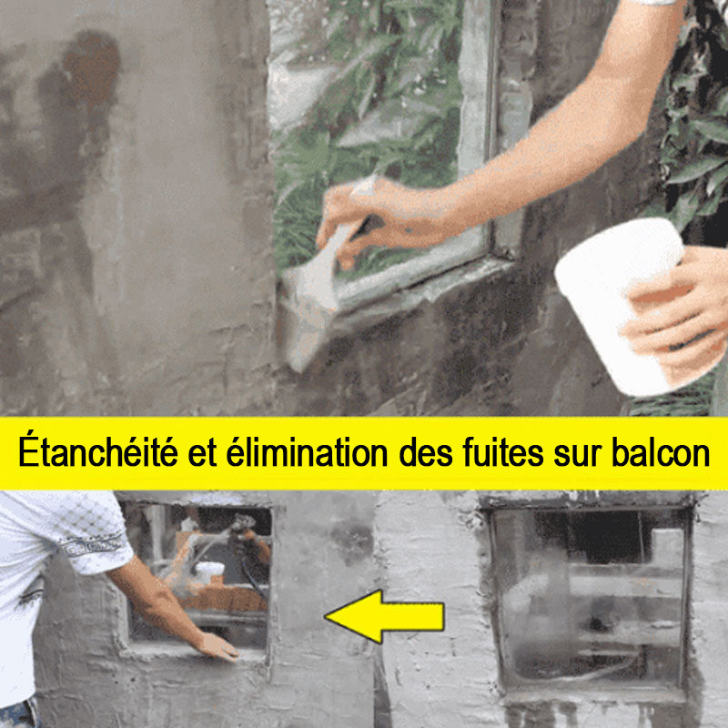 🍃✨🔰Polyuréthane Imperméabilisation et réparation des fuites Revêtement écologique🍃✨🔰