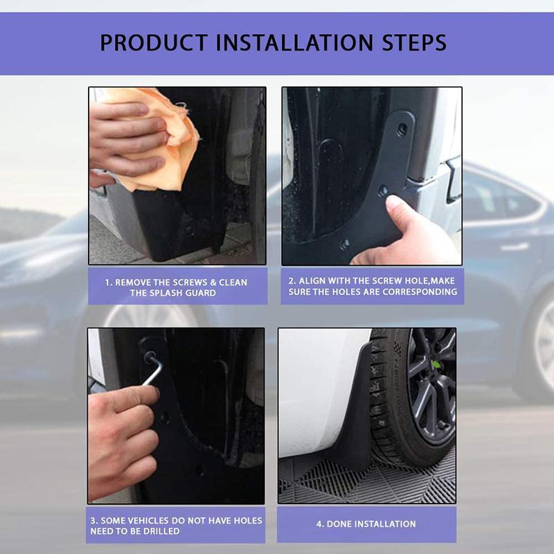 Garde-boue universel pour voiture(49% DE RÉDUCTION)