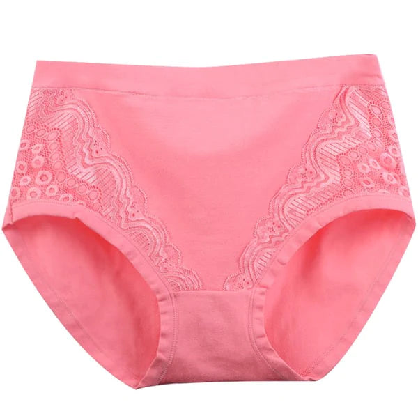 ⏰ Vente du Nouvel An - 50% de réduction  ✨  Culotte taille haute en coton anti-fuite Plus Size