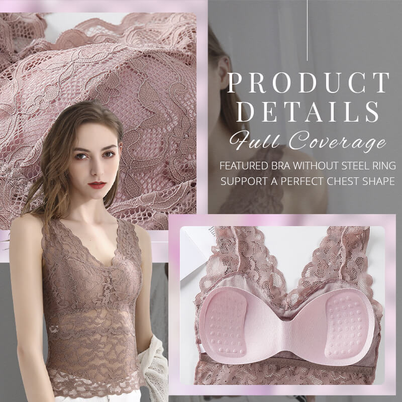 😍 Vente du dernier jour - Achetez-en 1 et obtenez-en 2 gratuitement 😍Soutien-gorge en dentelle 2 en 1 dos Beauty