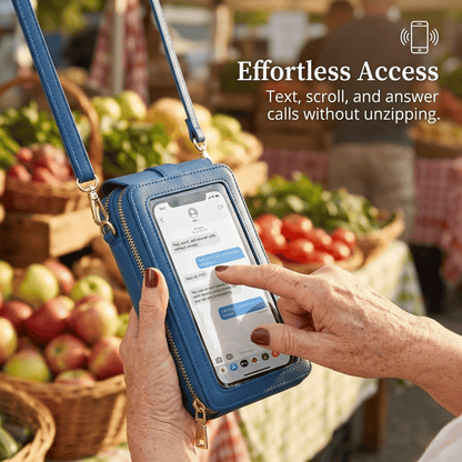 🛡️📱Pochette téléphone anti-vol RFID – Bloque le piratage sans contact, plusieurs fentes à cartes, pochette monnaie intégrée, flânez dans les marchés de Provence l’esprit tranquille 🛍️🔒