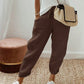 💕49% DE RÉDUCTION💕Pantalon décontracté en coton et lin pour femme